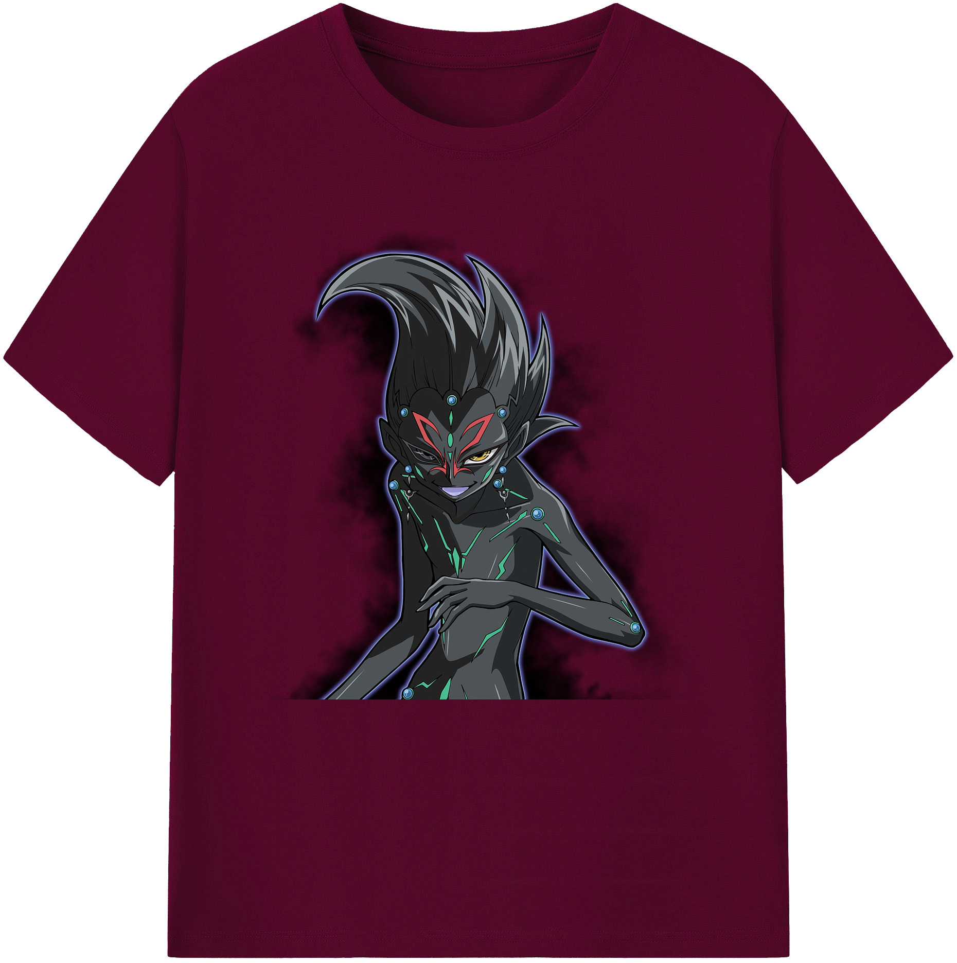 （画像用） 遊☆戯☆王 Yu-Gi-Oh! レディースカジュアルプリントTシャツ（綿100％）